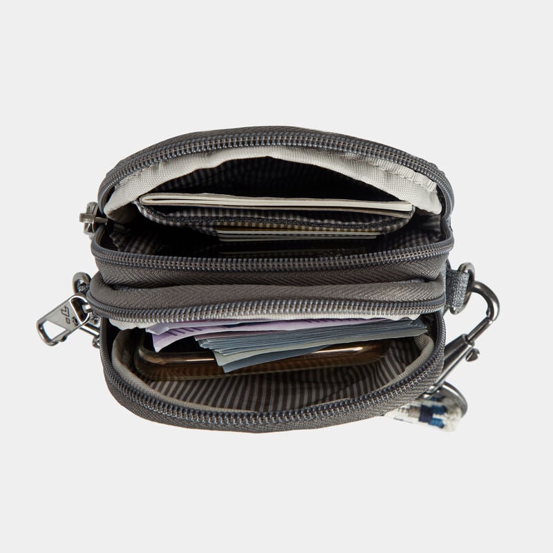 Travelon Anti-Theft RFID Boho 2 Compartment Phone Crossbody