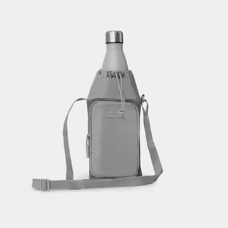 Travelon Pi Gogo Insulated Water Bottle Tote Graphite