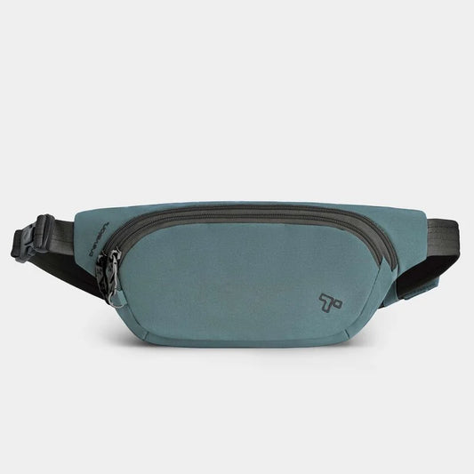 Travelon The Voyages RFID Anti-Theft Waist Pack Slate Blue