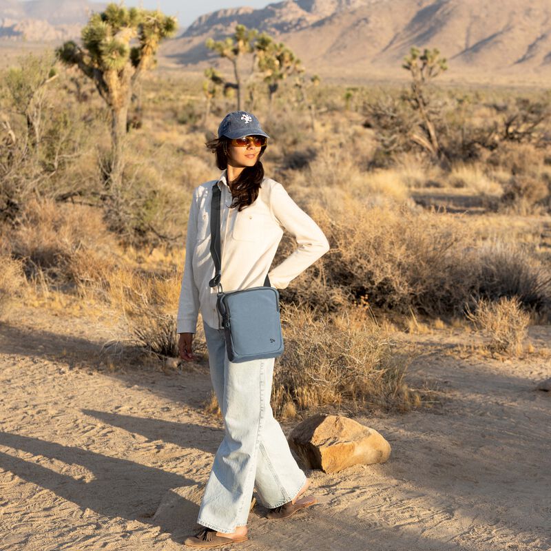 Travelon The Voyages RFID Anti-Theft Slim Crossbody