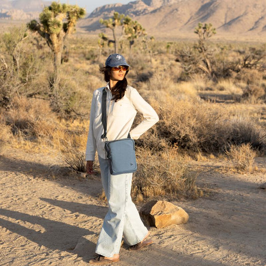 Travelon The Voyages RFID Anti-Theft Slim Crossbody