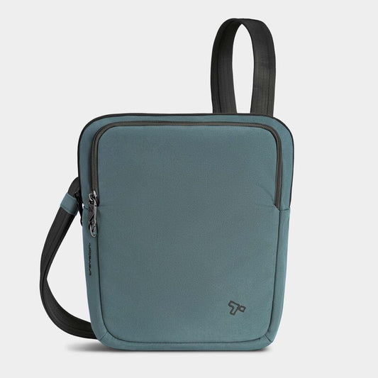 Travelon The Voyages RFID Anti-Theft Slim Crossbody Slate Blue