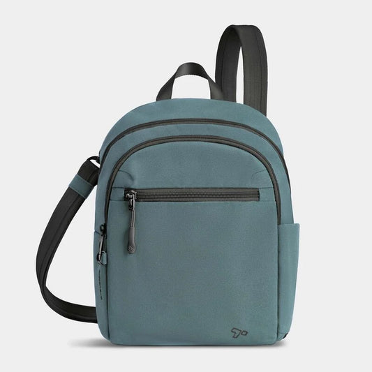 Travelon The Voyages RFID Anti-Theft East/West Crossbody Slate Blue