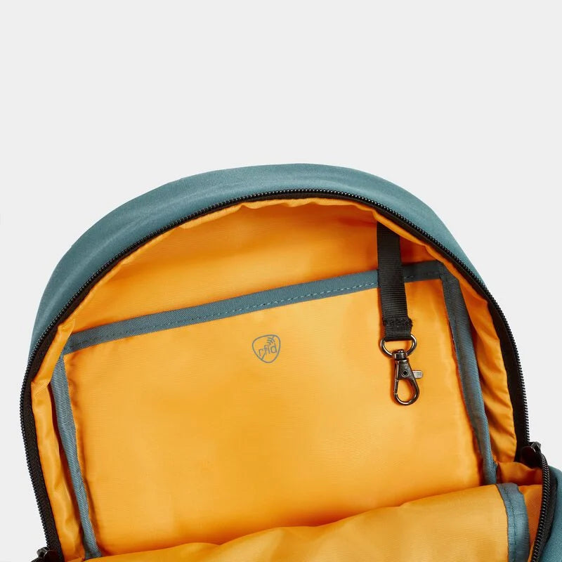 Travelon The Voyages RFID Anti-Theft Small Backpack with XL Water Bottle Pocket