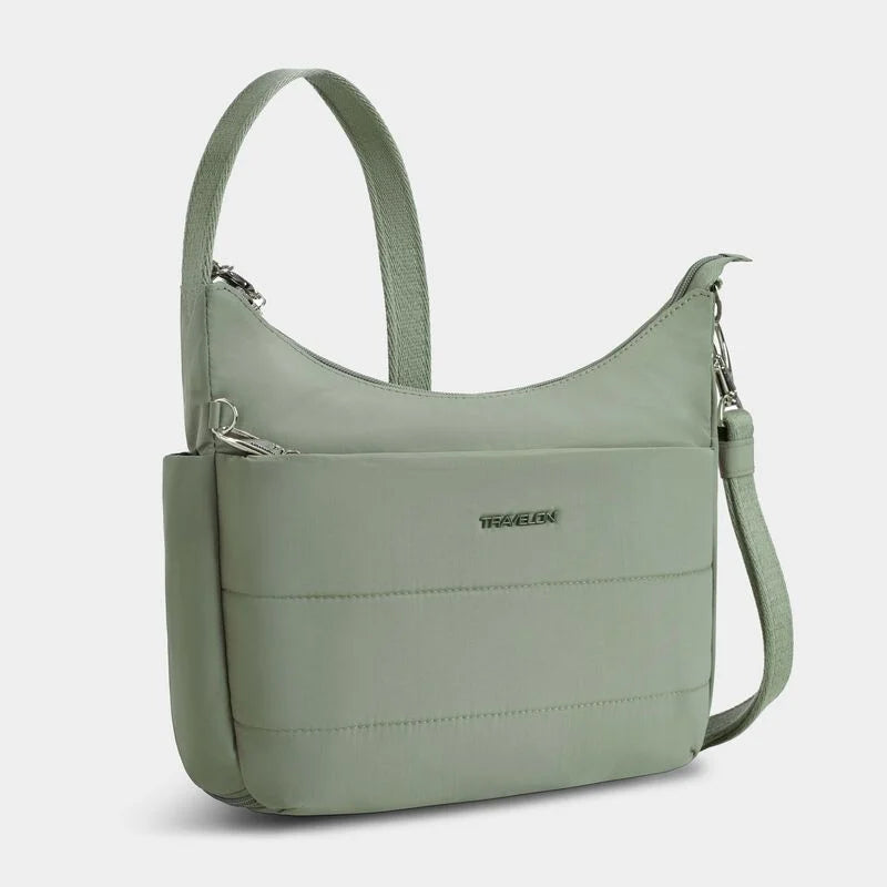 Travelon Roam RFID Anti-Theft Medium Crossbody Moss