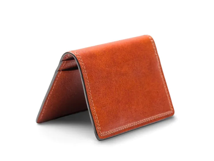 BOSCA BRITAN Dolce Italia Leather RFID Calling Card Wallet
