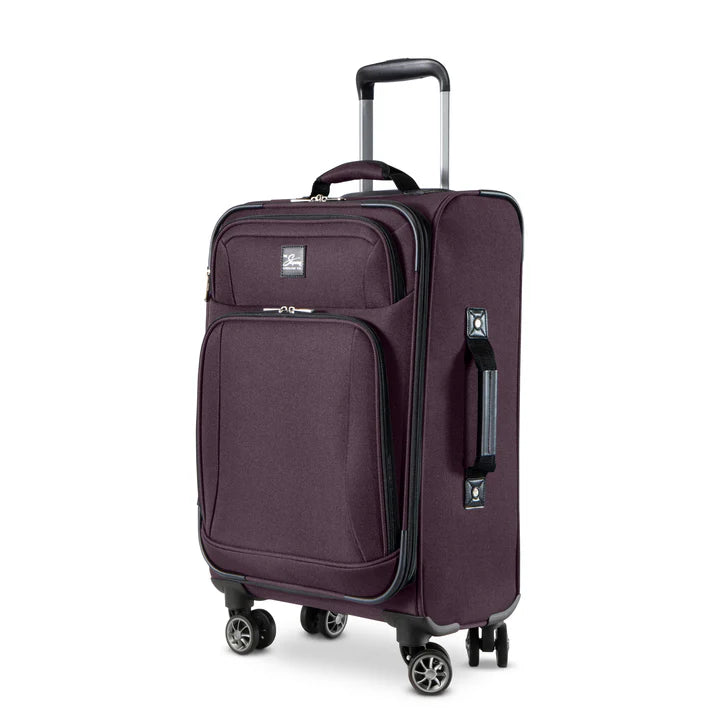 Skyway Epic Softside Carry-On Spinner Plum