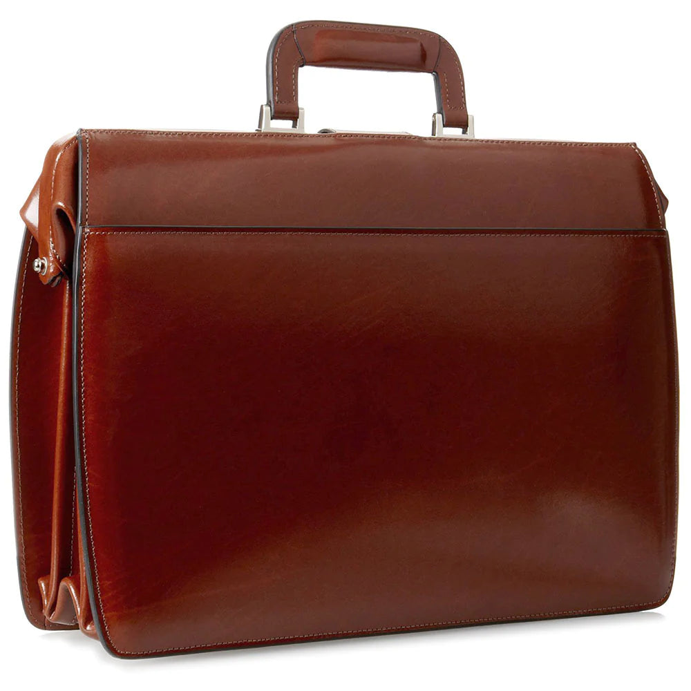 Jack Georges Leather Elements Classic Briefcase/Briefbag - 4505