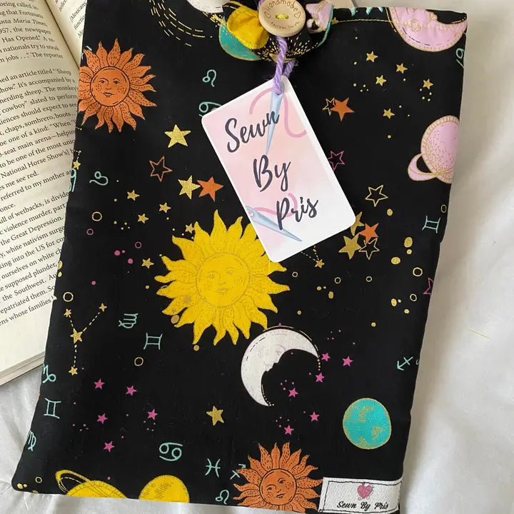 Sewn By Priss- Book Sleeves Celestial