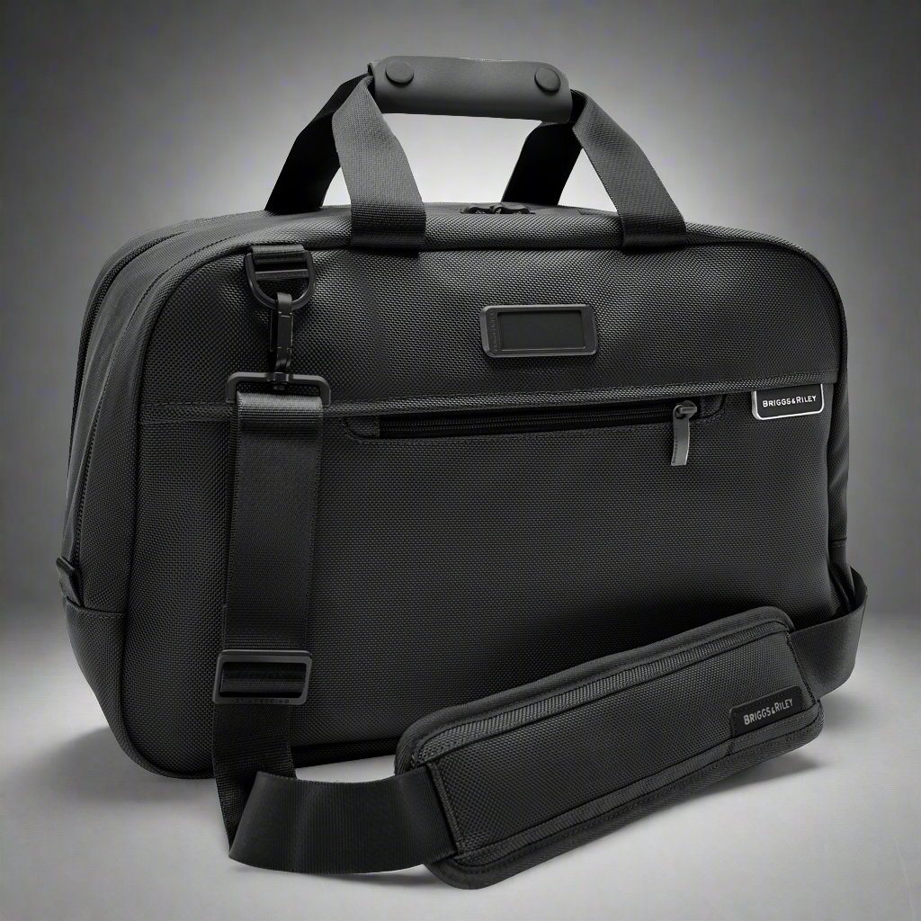Briggs & Riley Baseline Carry-On Executive Travel Duffle (Free Monogram)- BL280 Black