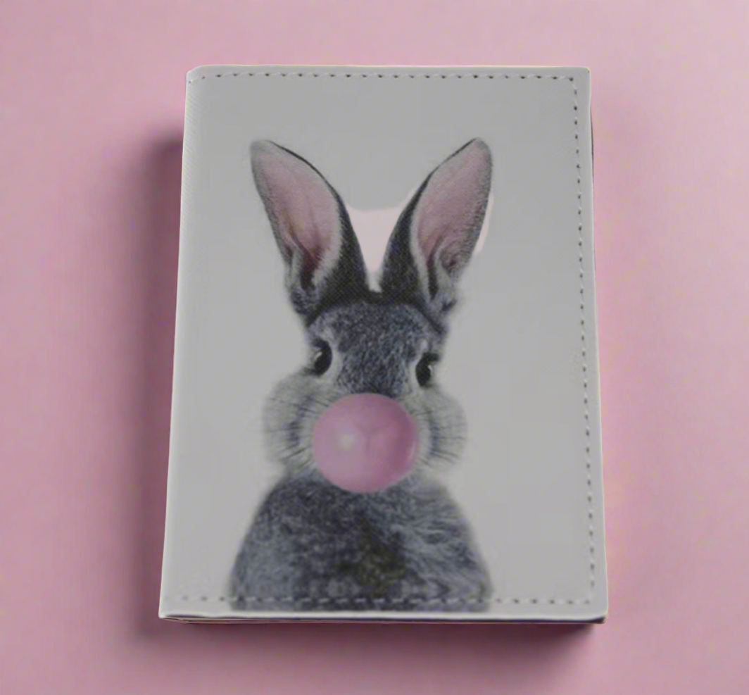 Passport Holder- Assorted Animals- $5 Bunny