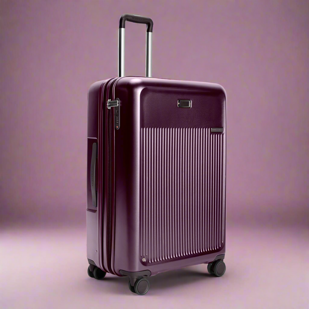 Briggs & Riley Sympatico 3.0 Large 30" Hardside Expandable Spinner (Free Monogram)- SU330CXSP Plum