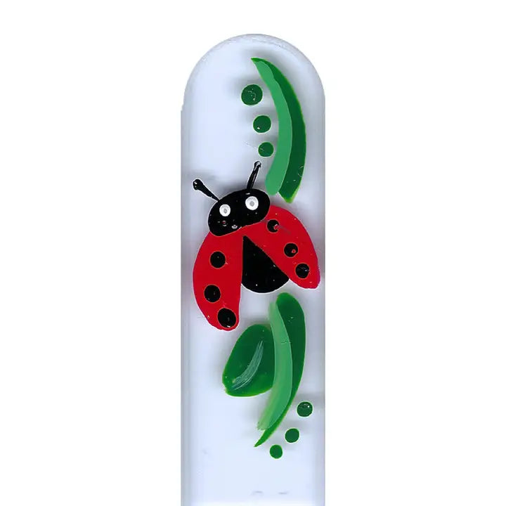 Czech Crystal Nail File - Size Large- Hand Painted Collection