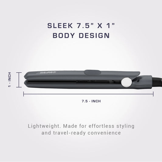 Tiri Pro Travel Dual Voltage Flat Iron 0.5"