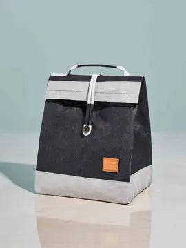 Out of the Woods® KeepCool Bags- Hedgehog Insulated Paper Lunch Bag Ebony