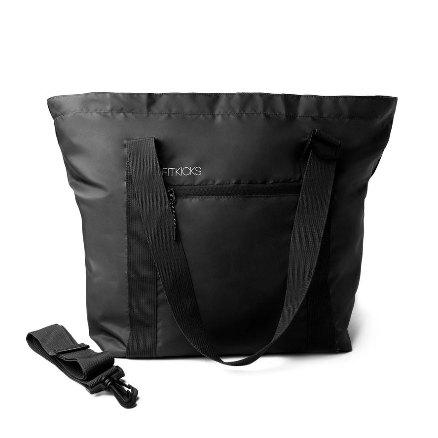 Fitkicks Hideaway Packable Duffle/Tote Black