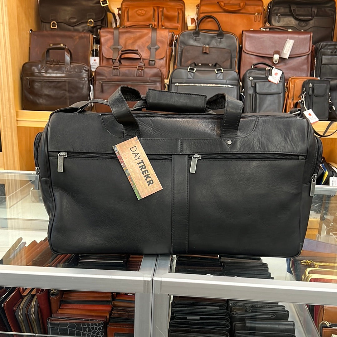 DayTrekr- 18" Leather DUFFEL