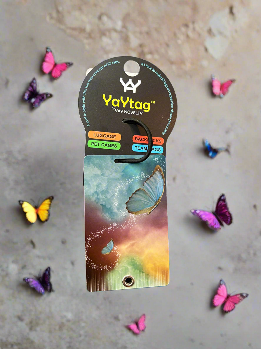 YAY Luggage Tags Butterfly