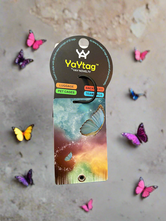 YAY Luggage Tags Butterfly
