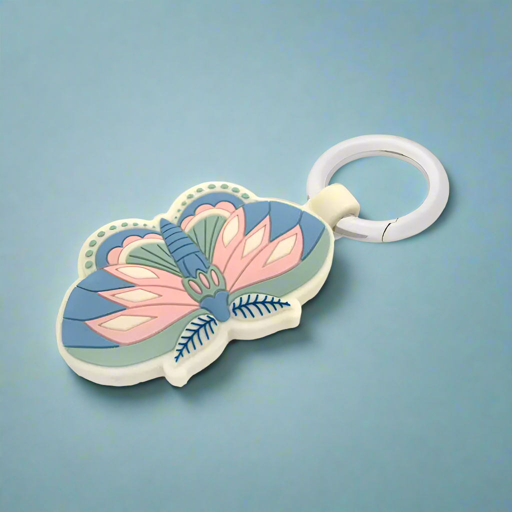 Bagnet Magnetic Bag Clip- Silicone Designs Flutter Light