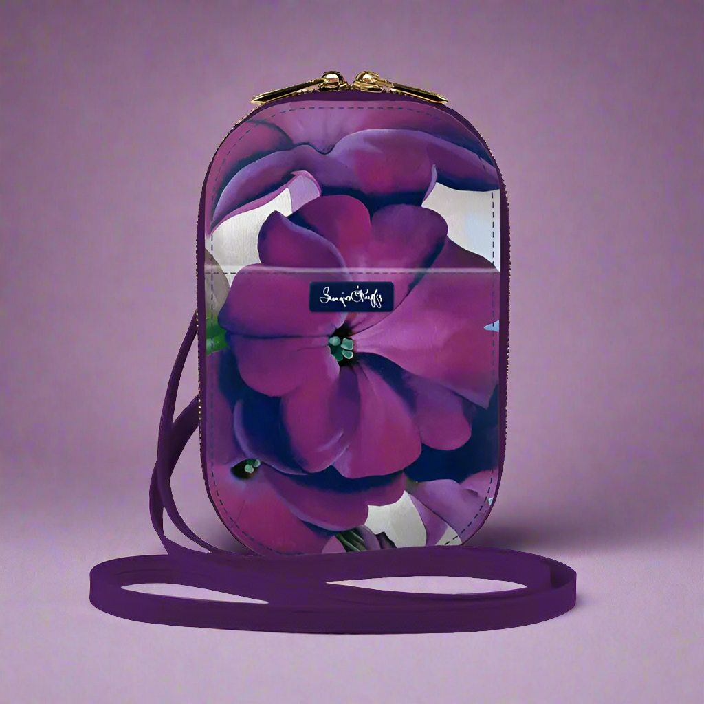 Monarque Crossbody Georgia O'keeffe Petunia