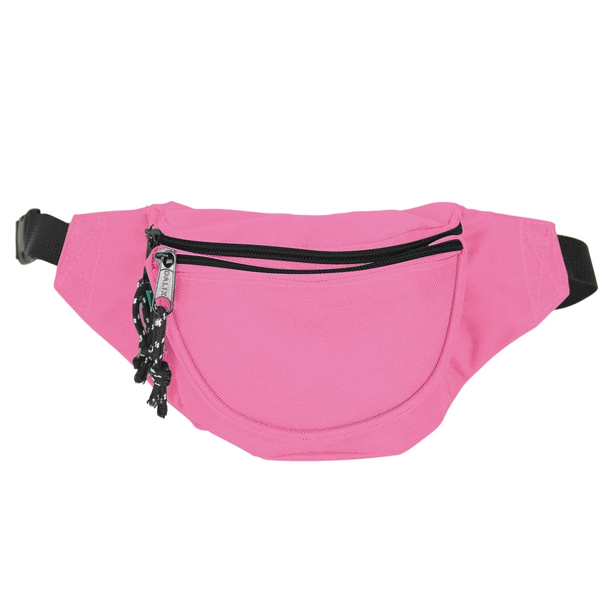 Dalix Fanny Pack with 3 Pockets Traveling Concealment Pouch