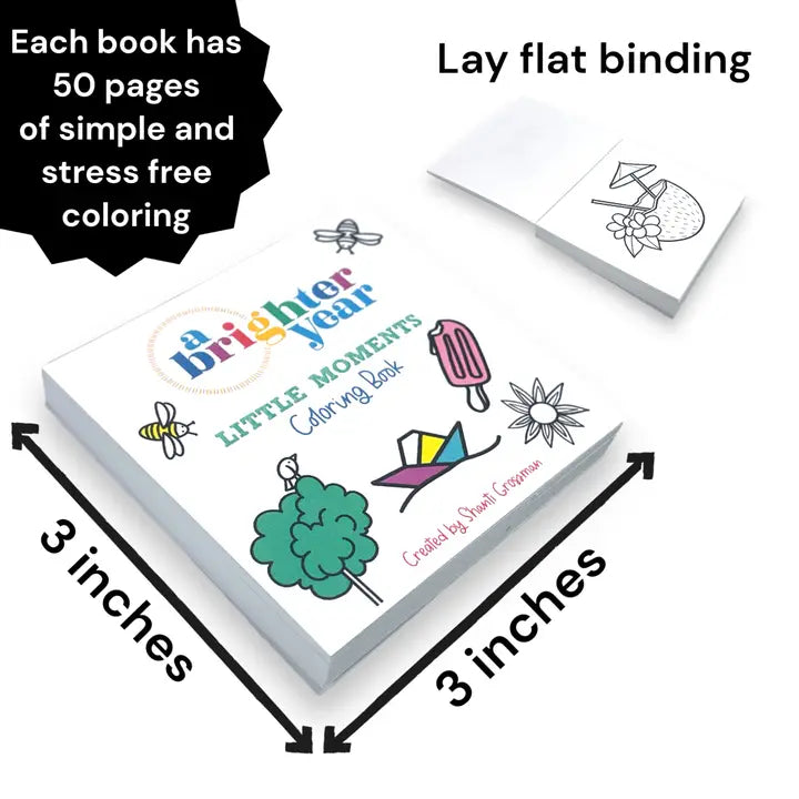 A Brighter Year Little Moments Coloring Book
