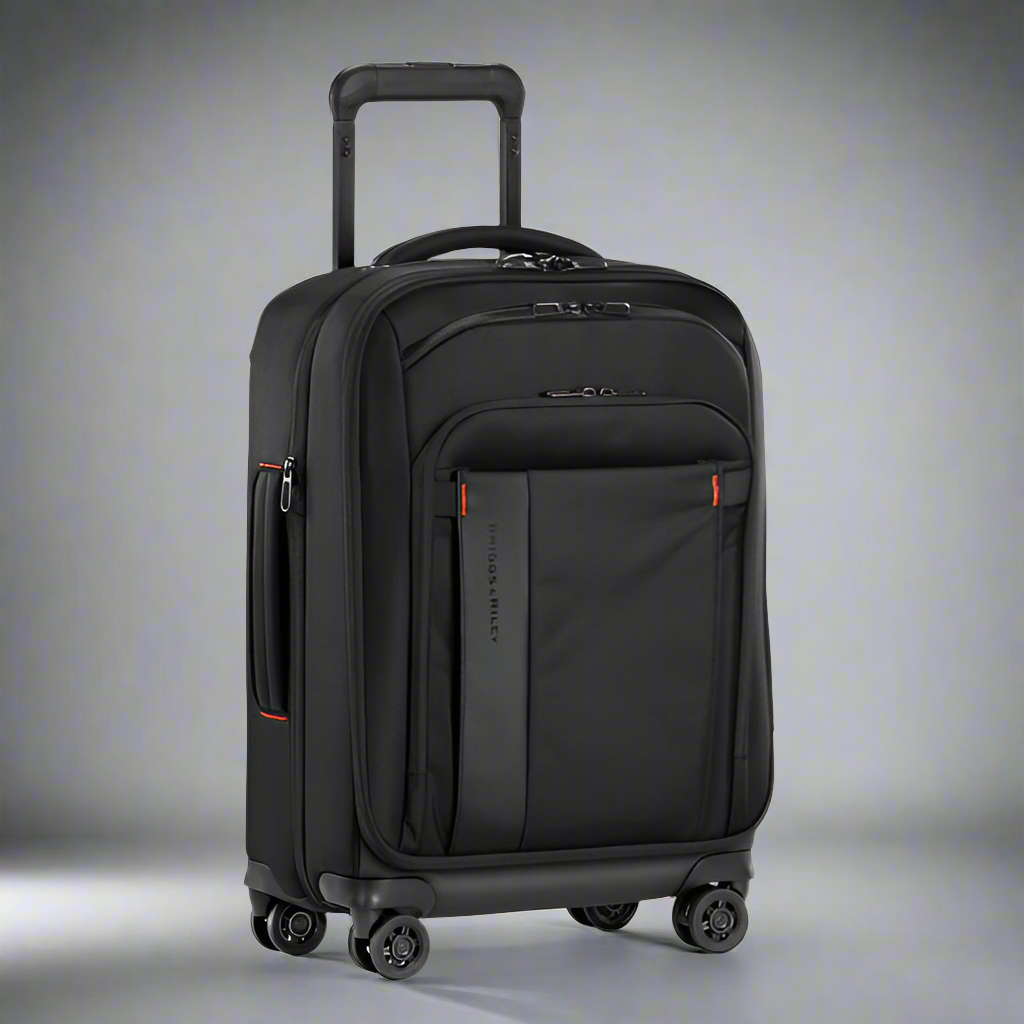 Briggs & Riley ZDX 21” International Carry-On Spinner- ZXU121SPX Black