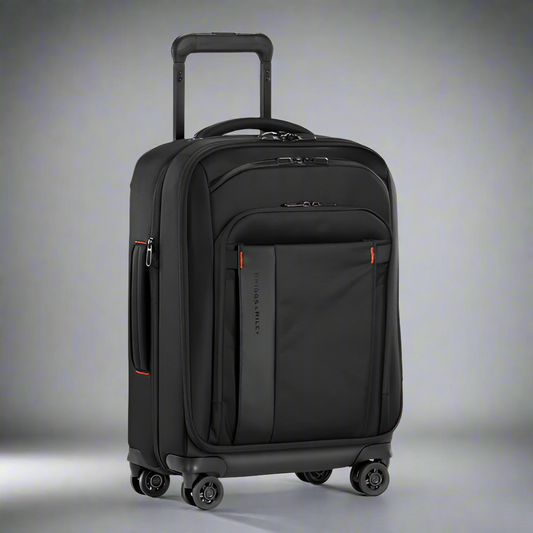 Briggs & Riley ZDX 21” International Carry-On Spinner- ZXU121SPX Black