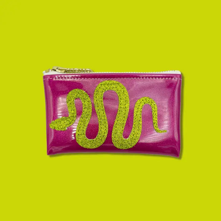 Julie Mollo! Keychain Clutch Slithering Sparkly Snake
