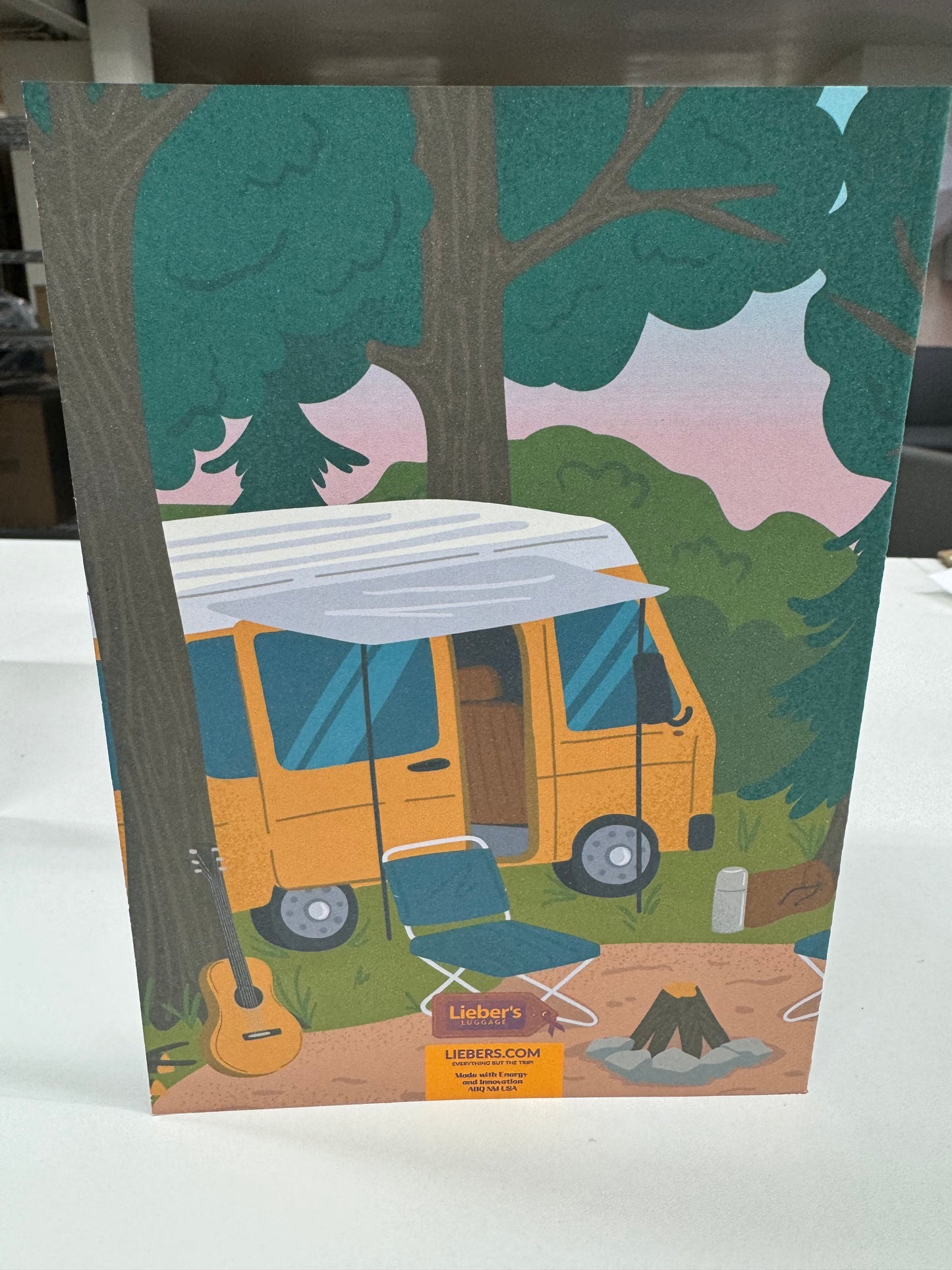 Lieber's Luggage® Lab Greeting Cards- Vacation Collection