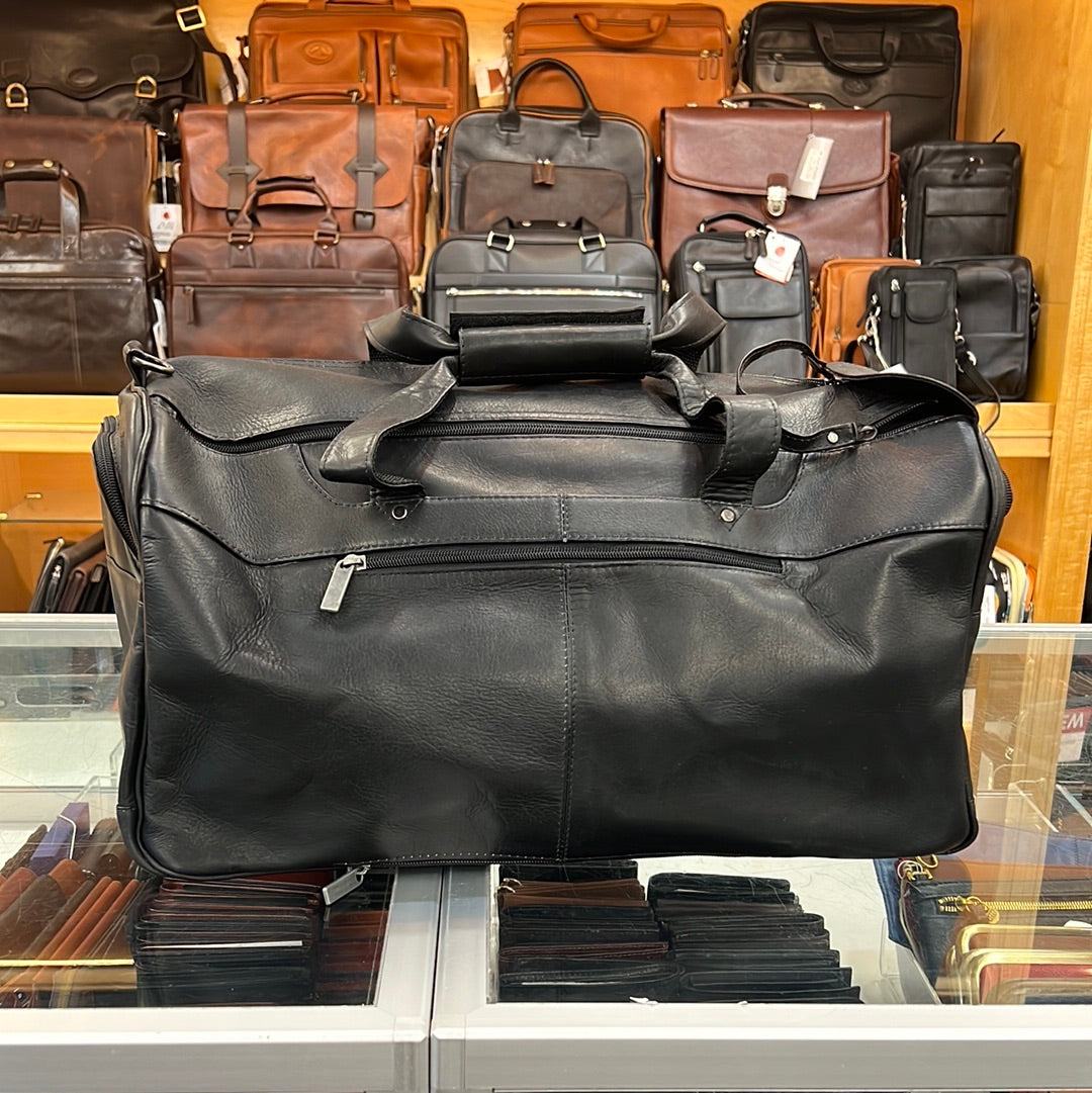 DayTrekr- 18" Leather DUFFEL