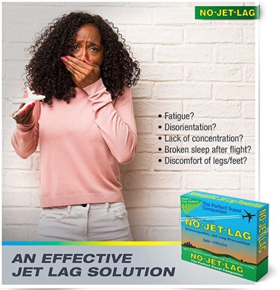 NO-JET-LAG jet lag prevention (32 Pills)