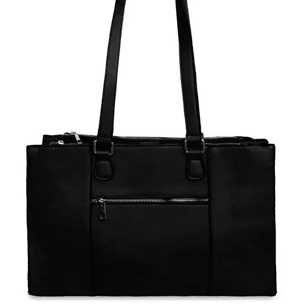 K. Carroll Vegan Leather RFID Madeline Tote Black