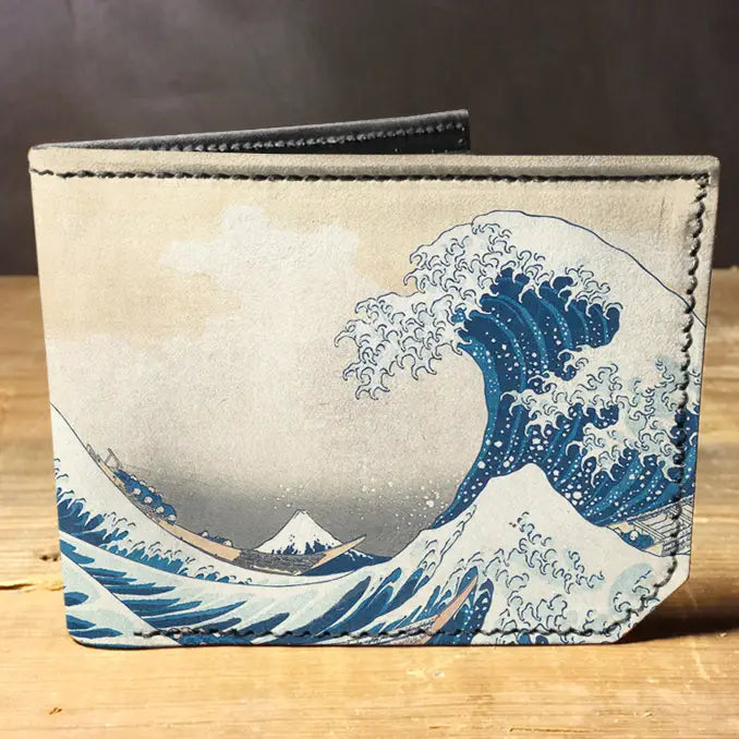backerton Leather Wallet Wave