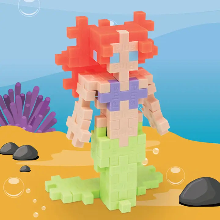 Plus Plus Mini Maker 3D Puzzles Mermaid