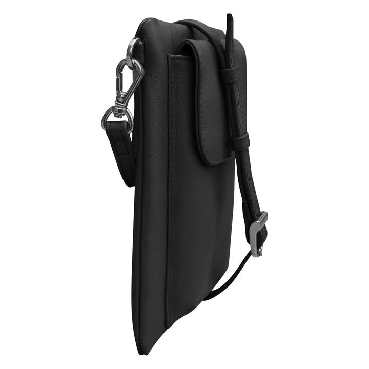 ili New York Leather RFID Two-Way Phone Bag - 6040