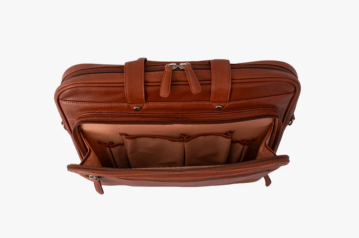 Osgoode Marley Leather Padraig Portfolio Messenger Bag - 6043