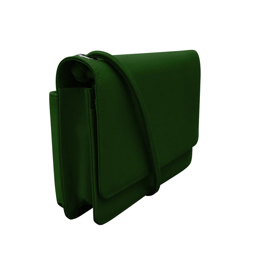 ili New York Leather RFID Flap Phone Bag Organizer- 6062