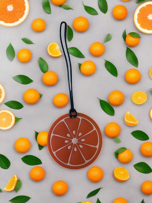 Fruit Luggage Tags Orange slice