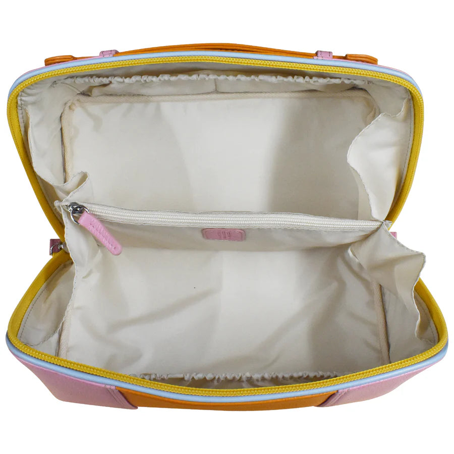 ili New York Leather Travel Toiletry Bag