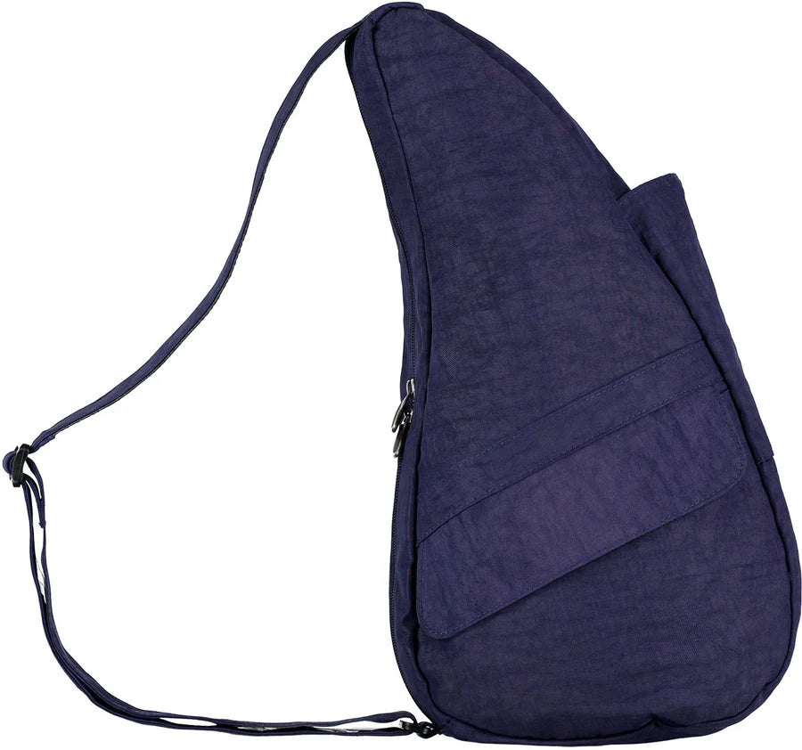 Ameribag 15" Healthy Back Bag Tote- Distressed Nylon - Extra Small- 6102 Blue Night