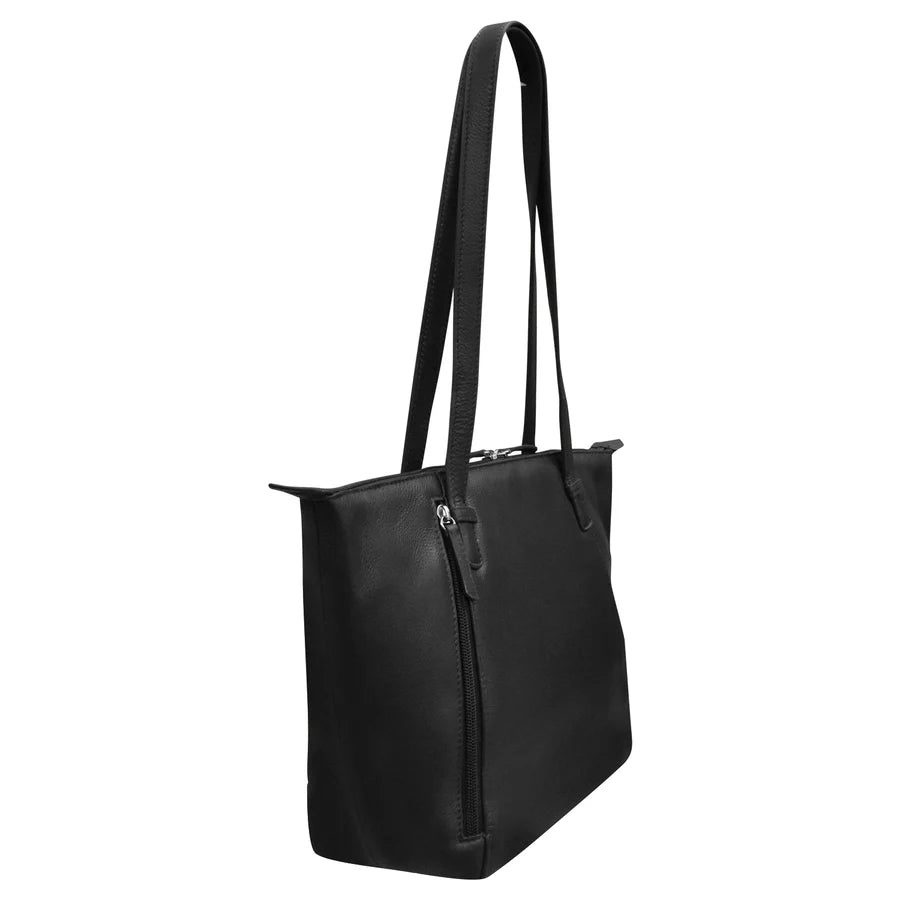 ili New York Leather Medium Shoulder Bag