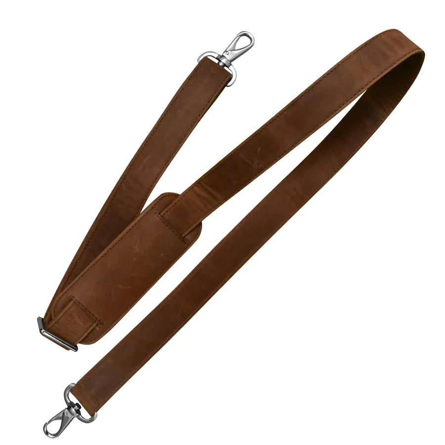 ili New York Leather RFID Flap Briefcase- 6119