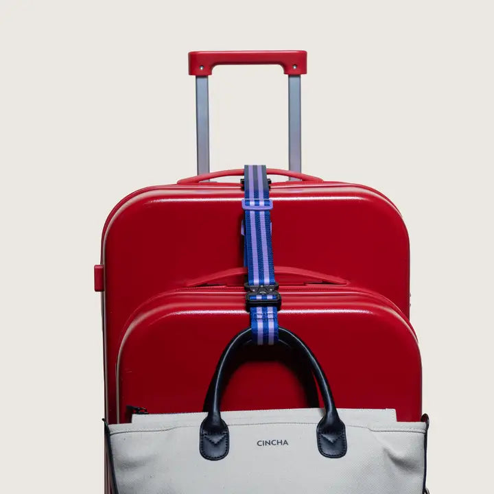 Cincha Connector Add-A-Bag Utility Luggage Strap- Set of 2 Hyacinth