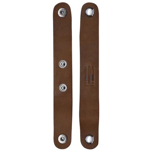 ili New York Leather Cord Organizer Toffee