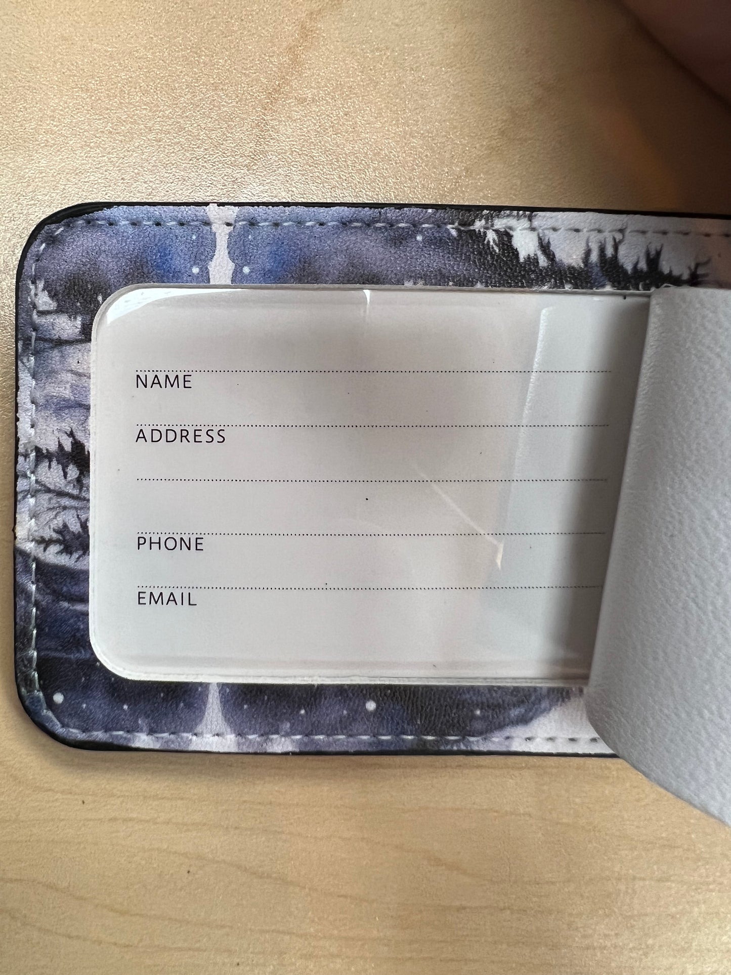 Luggage Tag- Wolf Collection