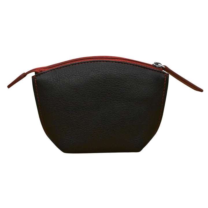 ili New York Leather Single Heart Coin Purse- 6282