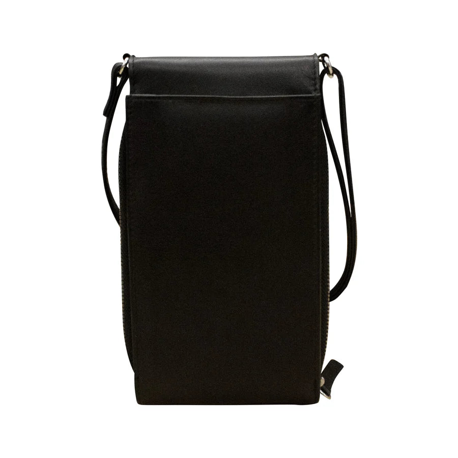 ili New York Leather RFID Accordion Phone Bag 6321