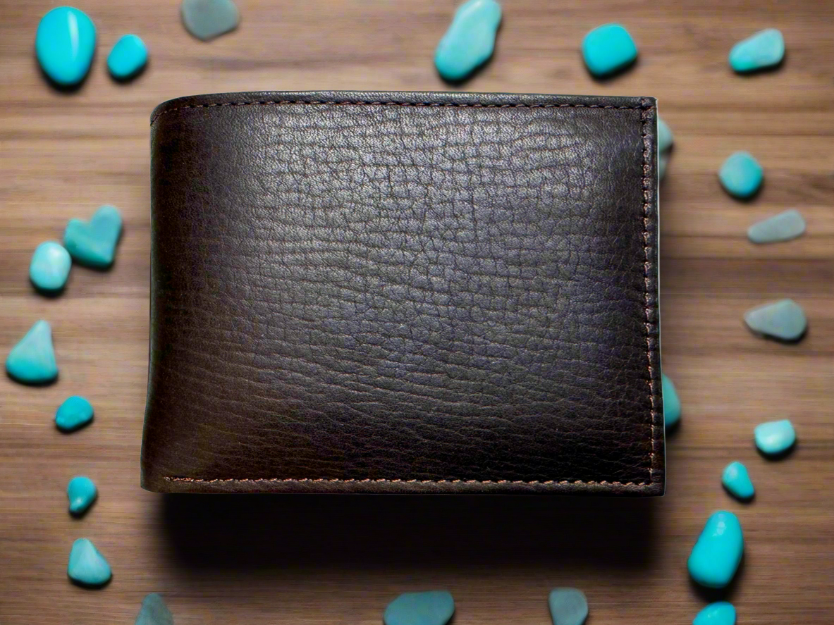 Lieber's Luggage® Lab - Leather Pass Case Wallet Brown